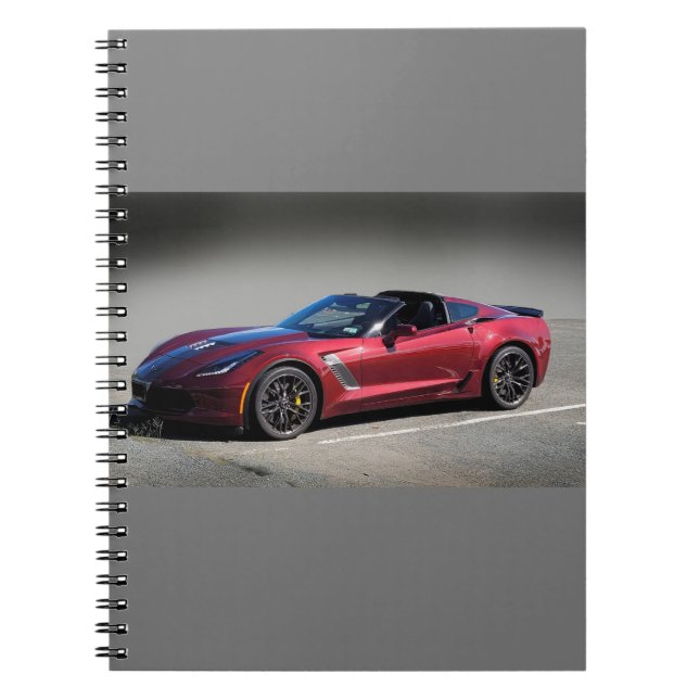 corvette spiral notebook (Front)