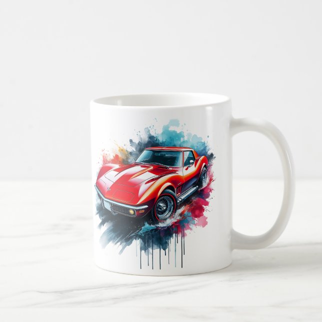 Corvette Stingray Coffee Mug (Right)