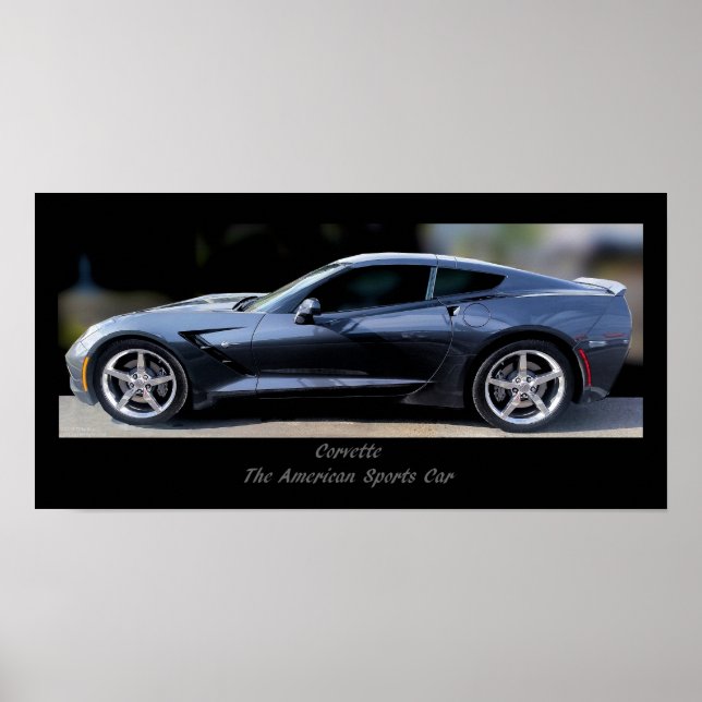 CORVETTE THE AMERICAN SPORTS CAR POSTER (Front)
