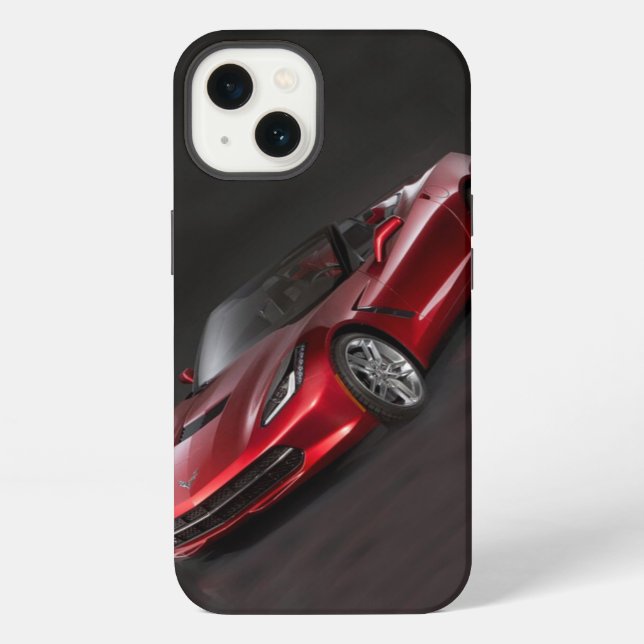 corvette tough iPhone case (Back)