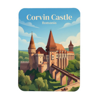 Corvin Castle Romania Magnet