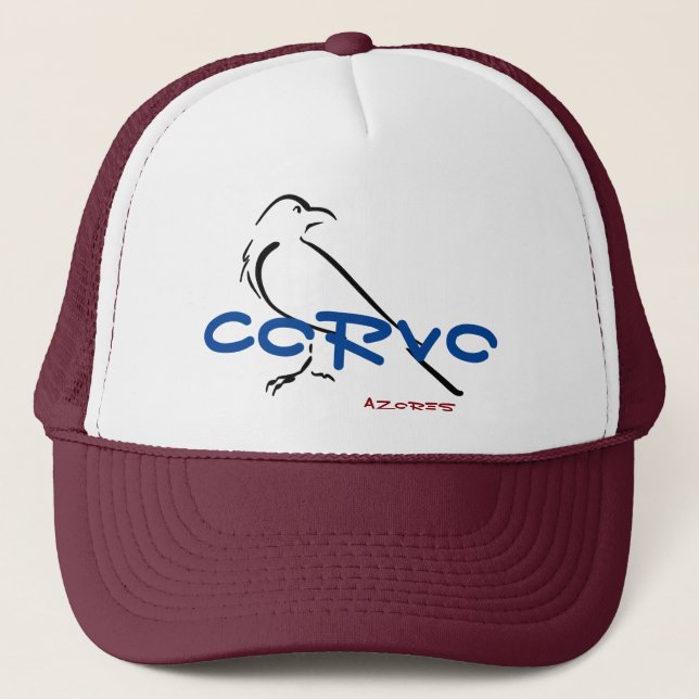 Corvo Image Casquette de baseball des Açores (Devant)