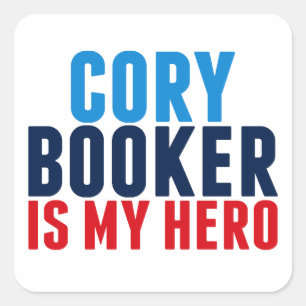 Cory Booker is My Hero Square Sticker