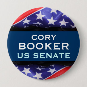 Cory  BOOKER US Senate Campaign Button