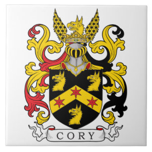 Cory Family Crest (Irish) Tile