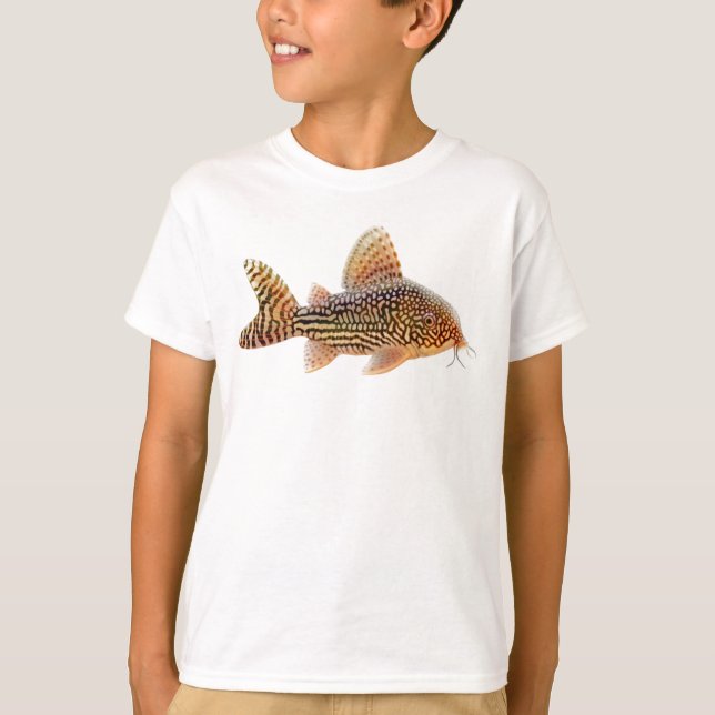 Corydoras Catfish Kids T-Shirt (Front)