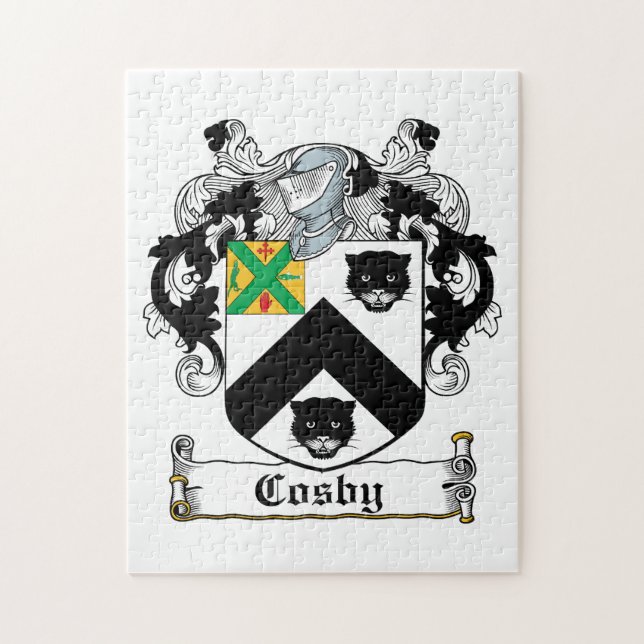 Cosby Family Crest Jigsaw Puzzle (Vertical)