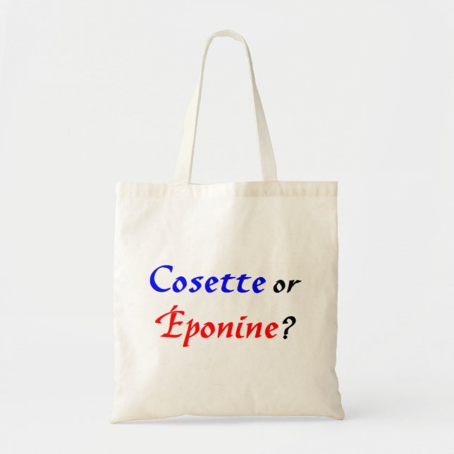 Cosette Les Miserables Tote Bag (Front)