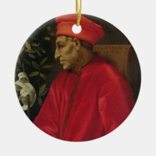 Cosimo de' Medici (Il Vecchio) (1389-1463) 1518 (o Ceramic Ornament