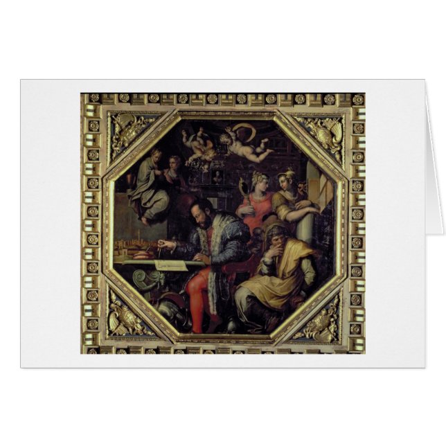 Cosimo I de' Medici (1519-74) planning the conques (Front Horizontal)