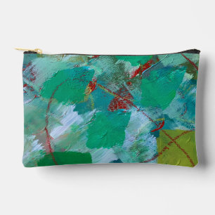 Cosmetic Bag/Pencil Pouch in Marble Design