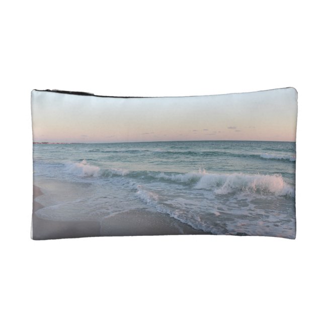 Cosmetic Bag with Ocean Design (Back)
