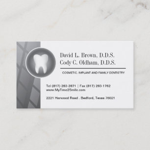 Cosmetic Dentistry Business Card