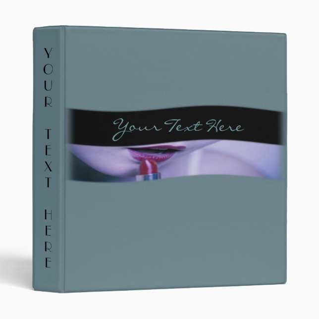 Cosmetics Avery Binder (Front/Spine)