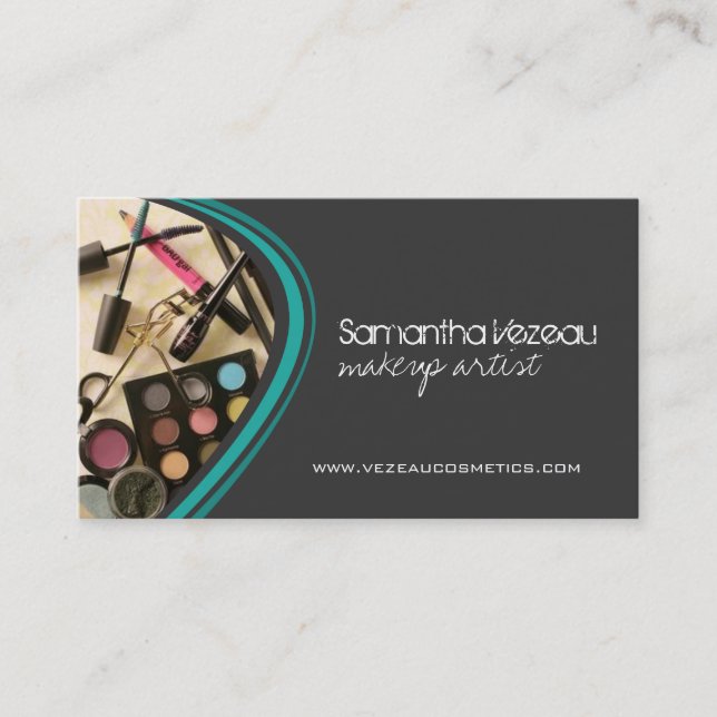 Cosmetics Business Cards (Front)