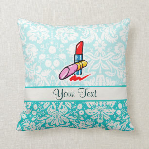Cosmetics; Cute Throw Pillow