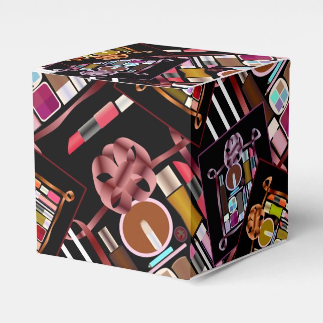 Cosmetics set favor box (Front Side)