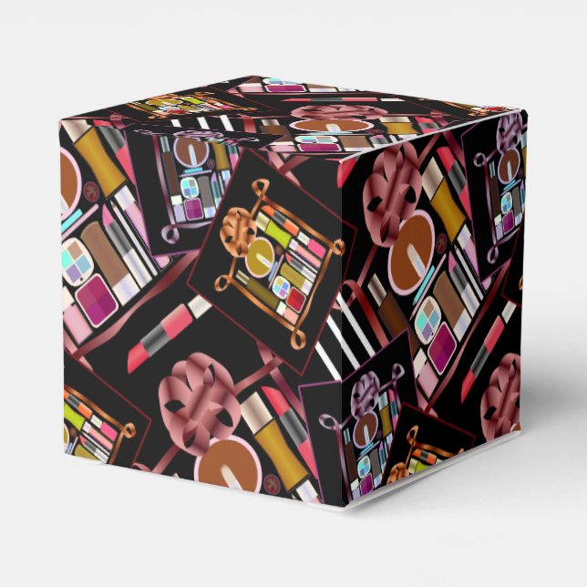 Cosmetics set favor box (Back Side)