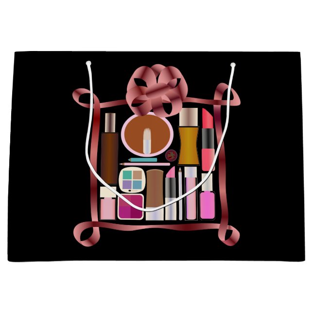 Cosmetics set large gift bag (Front)