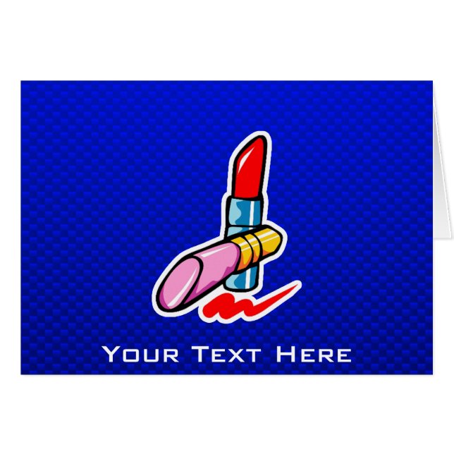 Cosmétique ; Bleu (Devant horizontal)