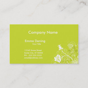 Cosmetologist Business Card