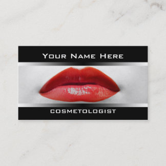 Cosmetologist Business Cards