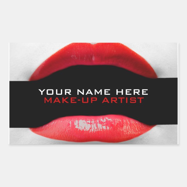 Cosmetologist Labels Make Up Business Supplies (Front)