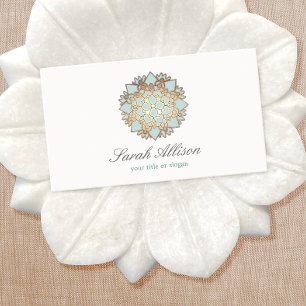 Cosmetologist Organic Skincare Spa and Salon Logo Business Card