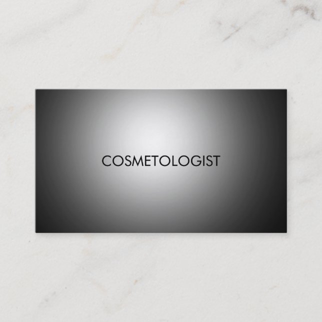Cosmetologue moderne Carte de visite professionnel (Devant)