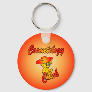 Cosmetology Chick #5 Keychain