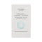 Cosmetology Elegant Circle Light Blue Off-White