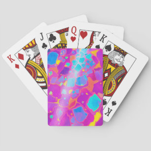 Cosmic Abstract Deck of Cards – Colourful Modern