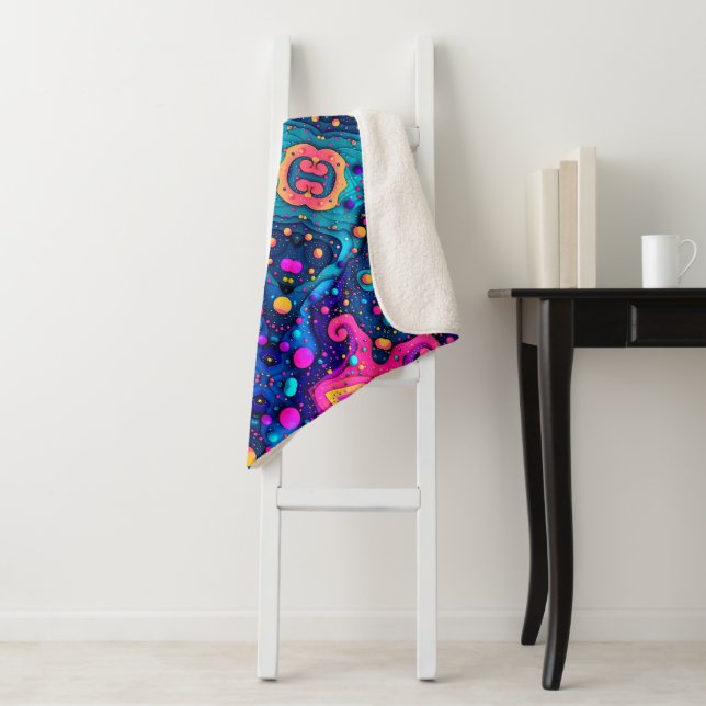 Cosmic Abstract Pattern Blanket (In Situ)