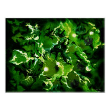 "Cosmic Abstraction", Poster brillant