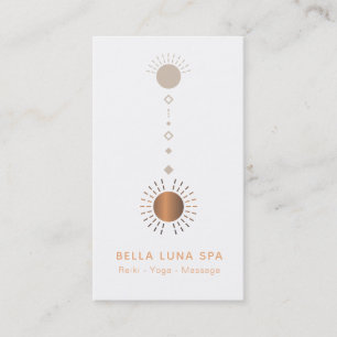 *~* Cosmic Alchemy Universe Shaman Totem Sun Business Card