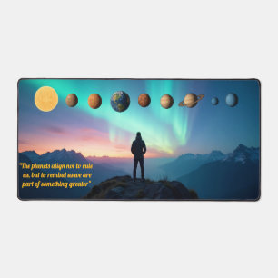 Cosmic Alignment Desk Mat - Planets & Purpose