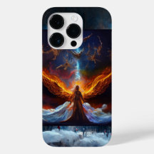 Cosmic Angel_Digital Art Iphone Case