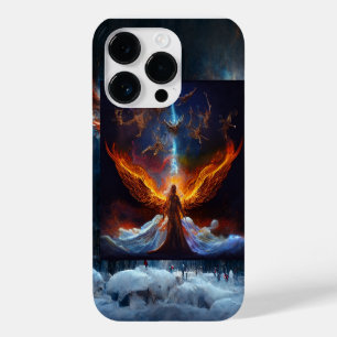 Cosmic Angel_Digital Art Iphone Case