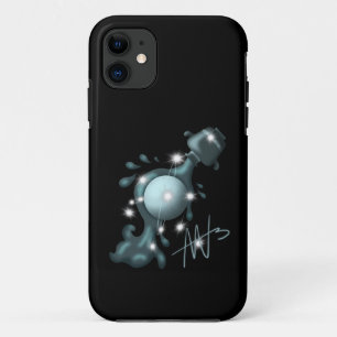 Cosmic Aquarius Uranus Zodiac iPhone 11 Case