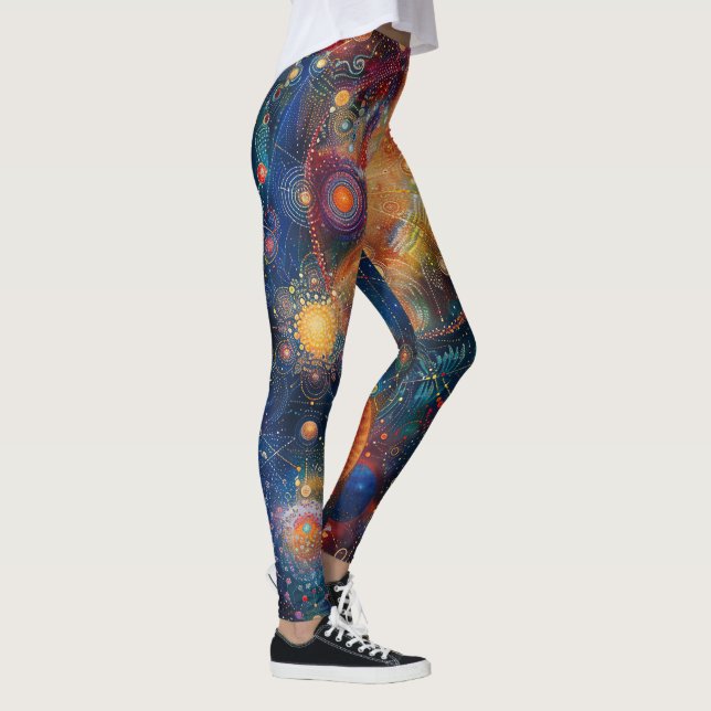 Cosmic Astrological Leggings (Right)