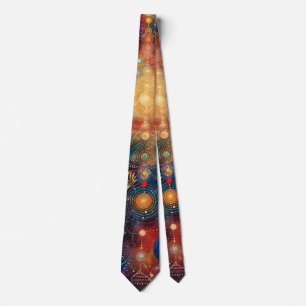 Cosmic Astrological Neck Tie