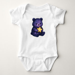 Cosmic Bear Infant Bodysuit – Star Hug Design