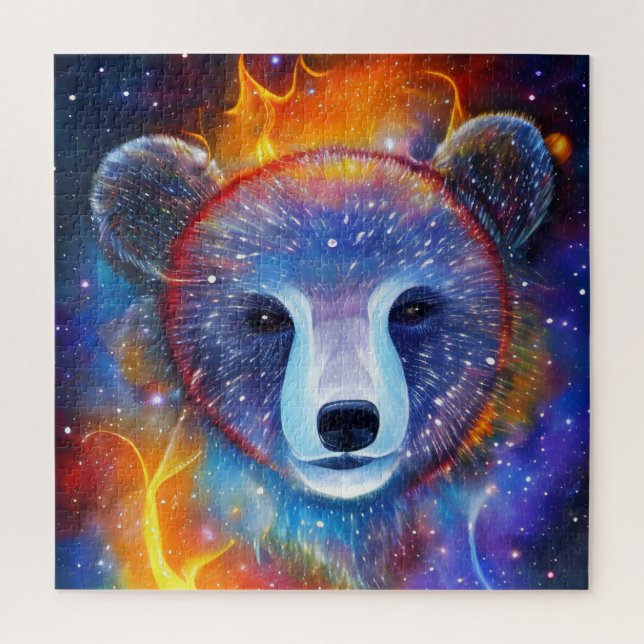 Cosmic Bear Jigsaw Puzzle (Vertical)