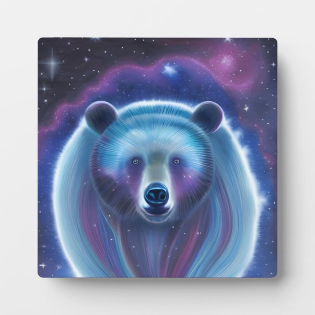 Cosmic Bear  Plaque (Front)