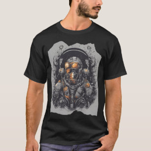 Cosmic Beats Explorer Spaceman Astronaut T-Shirt