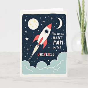 Cosmic Best Mom In Universe Card