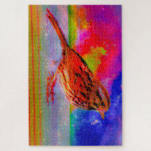 Cosmic Bird Dreamscape Art Print"