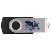 Cosmic Black Cat Toilet – Surreal Vaporwave Art