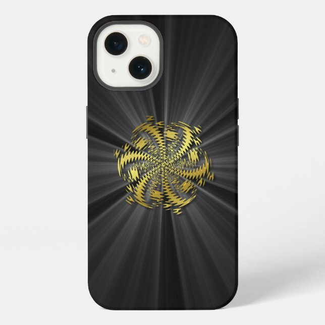 Cosmic Black Hole iPhone Case (Back)