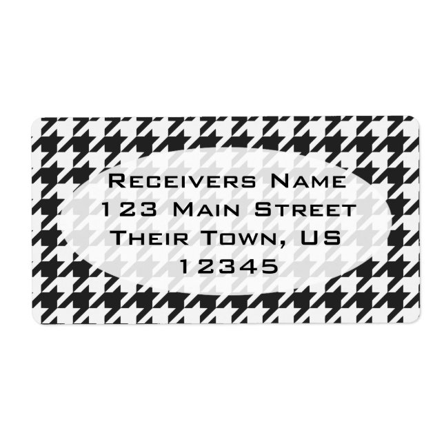 Cosmic Black Houndstooth 1 (Front)